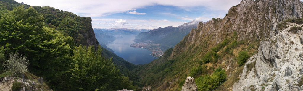 Scenery near Lecco, Italy